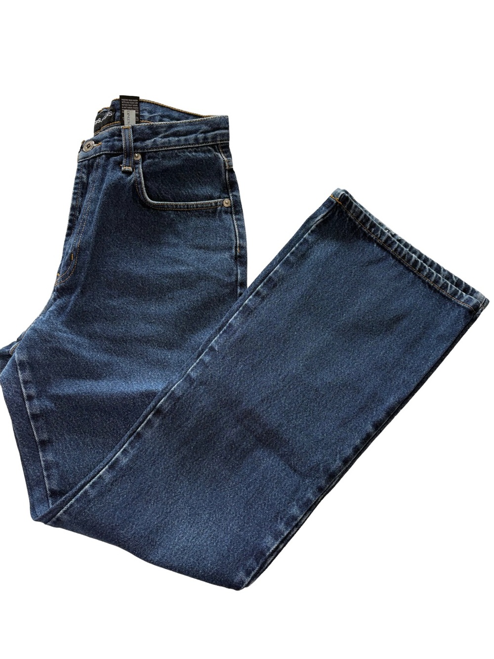 Classic Women’s Dark Blue Straight-Leg Jeans